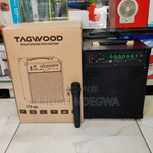*Tagwood 8" Rechargeable Portable Speaker 8a