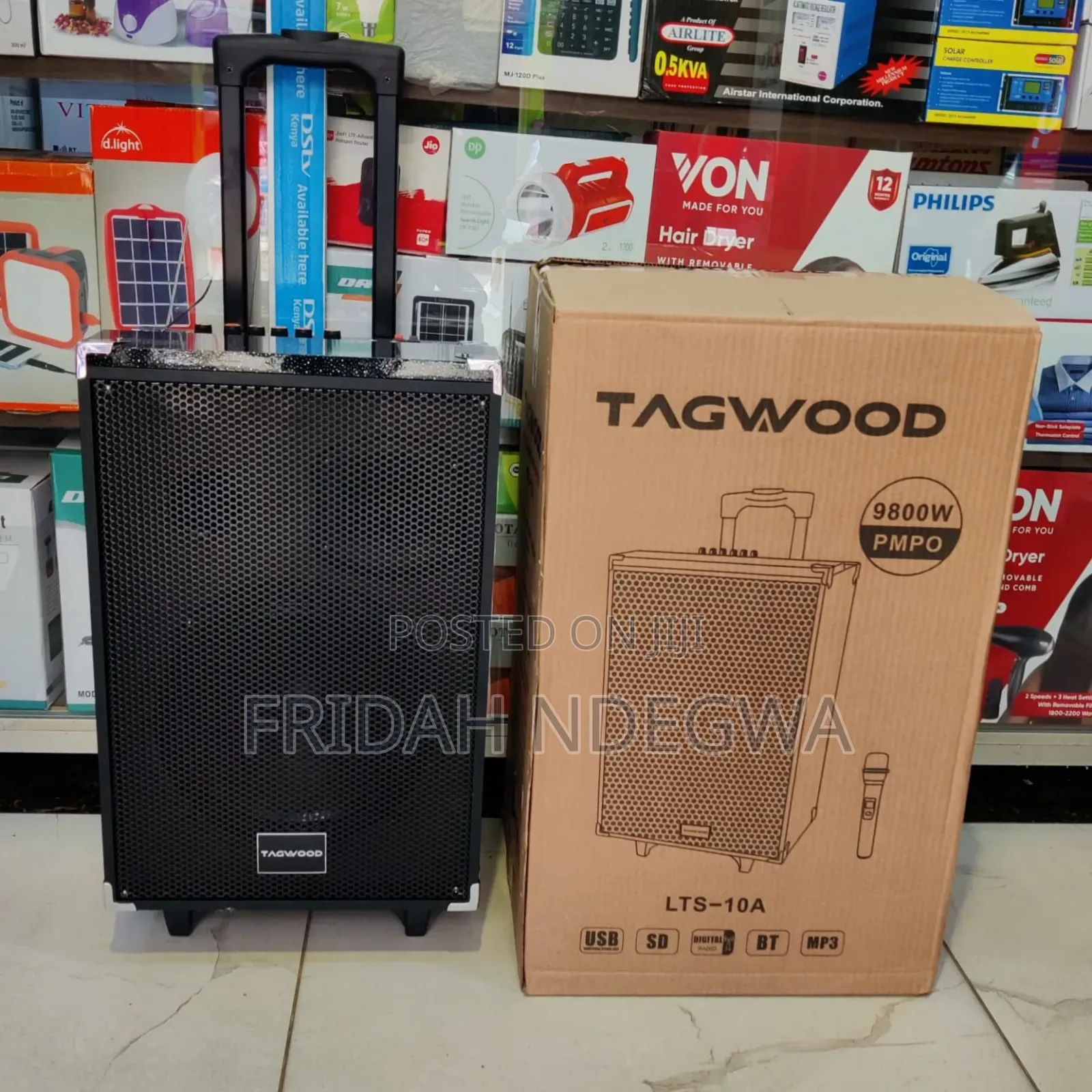 *Tagwood 10" Trolley Speaker