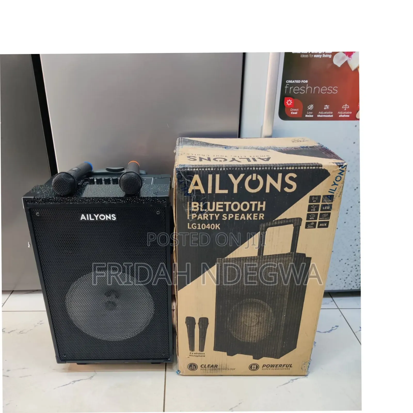 *Ailyons Portable Party Speaker 10"