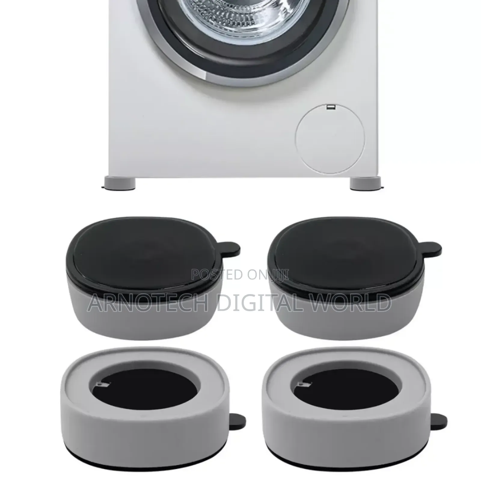 4pieces. Antivibration Shock Pads for Washing Machines/Fridges