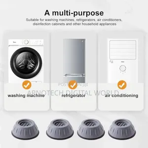 4pieces. Antivibration Shock Pads for Washing Machines/Fridges
