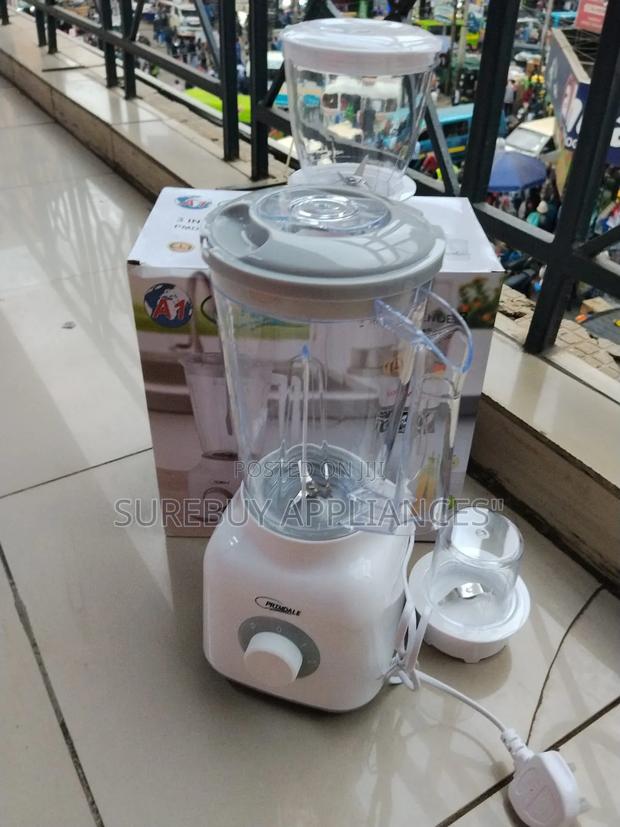 Primdale 3-in-1 Blender – 500w, Grinder Juicer,