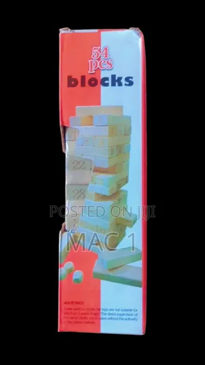 Quality Wooden Jenga Block 54pcs