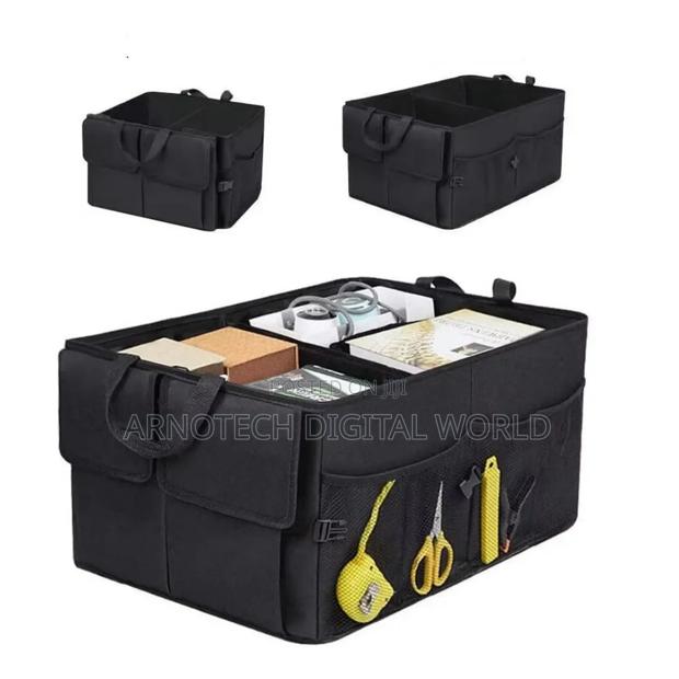 Collapsible Multi-Compartment Foldable Car Boot Organizer