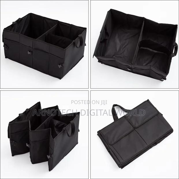 Collapsible Multi-Compartment Foldable Car Boot Organizer - thumbnail 3