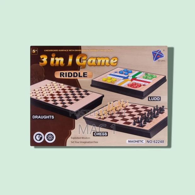 3 in 1 Riddle Board Game - main view