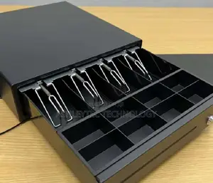 High Quaulity - Cash Drawer Safe Box 4 Bill 5 Coin Tray for Pos