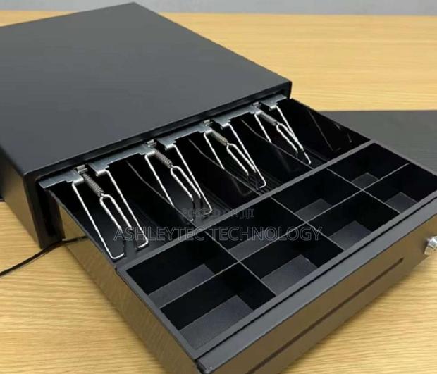 High Quaulity - Cash Drawer Safe Box 4 Bill 5 Coin Tray for Pos