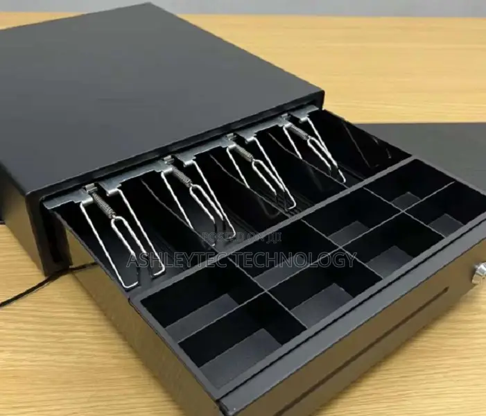 High Quaulity - Cash Drawer Safe Box 4 Bill 5 Coin Tray for Pos
