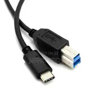 Usb Type-C to Usb 3.0 Type-B Superspeed Cable Printer Scanner Adapte