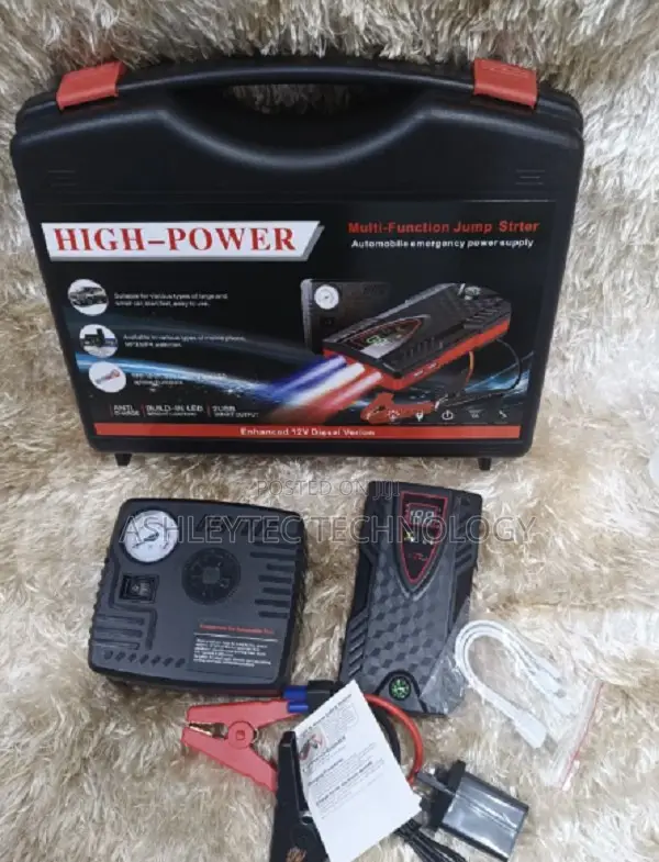 High Power 99800mah Jump Starter Portable 3500a Peak Current Car