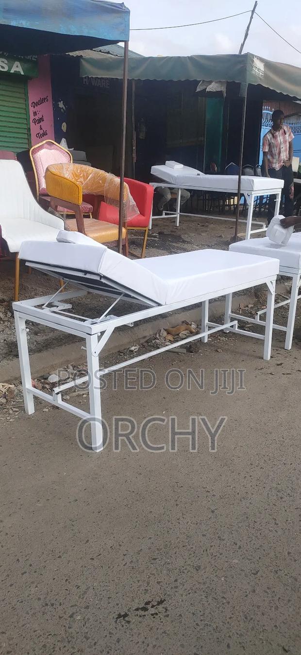 White Foldable Massage Bed - main view