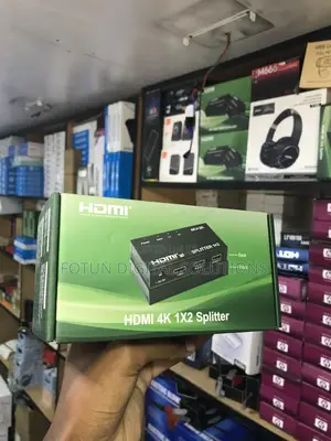 Hdmi 1x2 Splitter - Duplicate at 30hz to Two TVS or Monitors