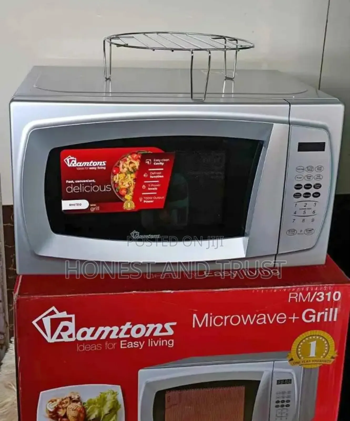 Ramtons Microwave Oven With Grill