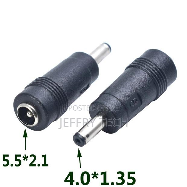 Dc Power 4.0 X 1.35mm Male to 5.5 X 2.1mm Female Adapter for Asus Ultr