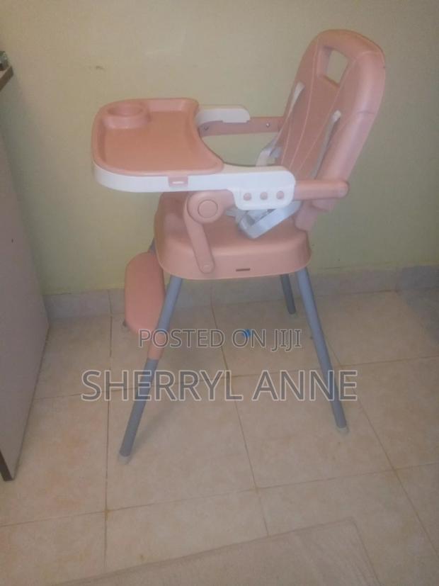 Pink Generic Feeding Chair - main view