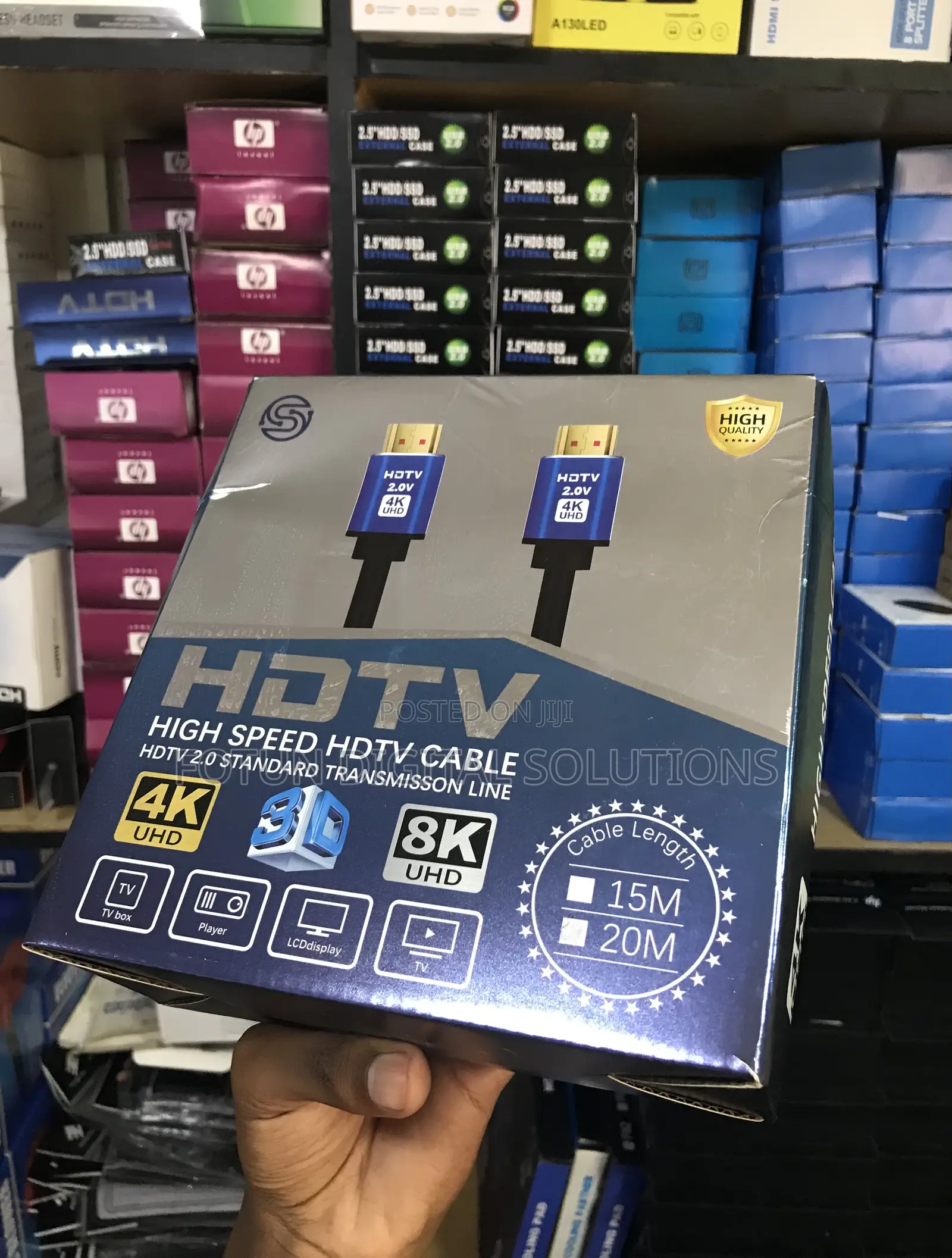 15m Premium High Speed Hdmi Cable - Certified 18gbps for at 60hz HDR