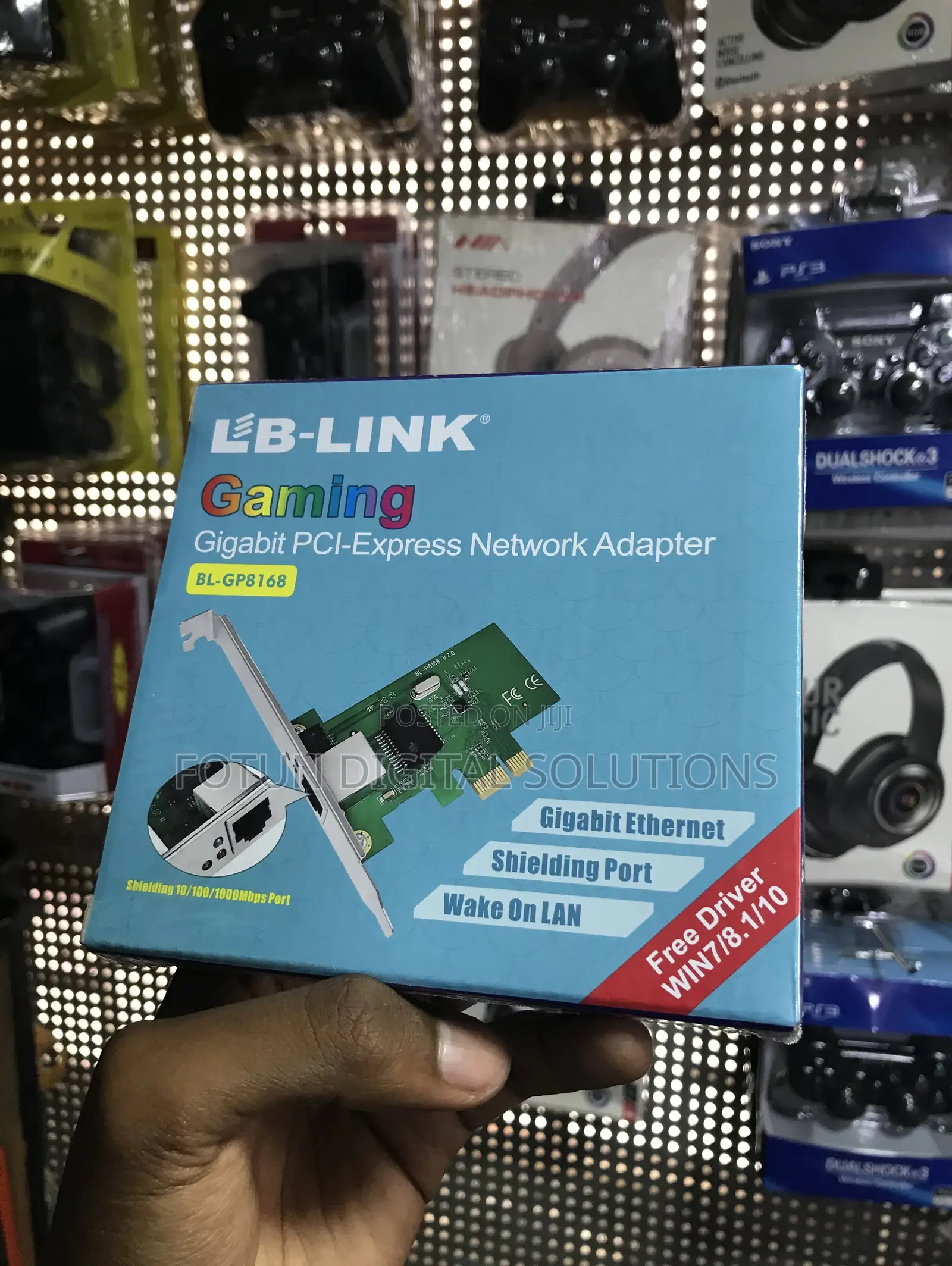 Lb-link Bl-gp8168 Gigabit Pcie Network Card - For Desktop Computer