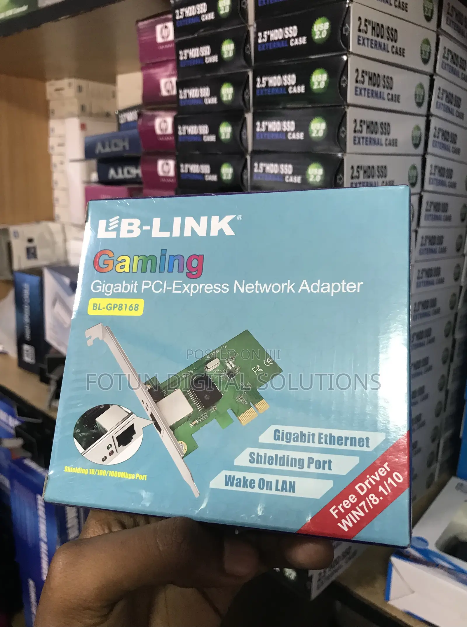 Basic Gigabit Pci Express Network Card - Lb-link Bl-gp8168 Model