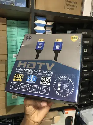 Heavy Duty 20m Hdmi Cable - Nylon Braided, at 60hz HDR Support