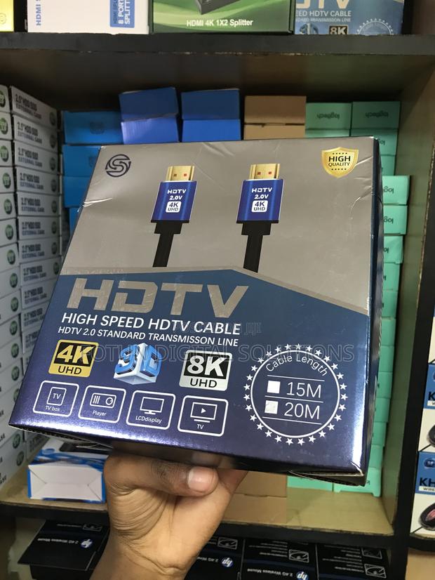 20m Hdmi Active Optical Cable (Aoc) - 60hz for Long-Distance Av