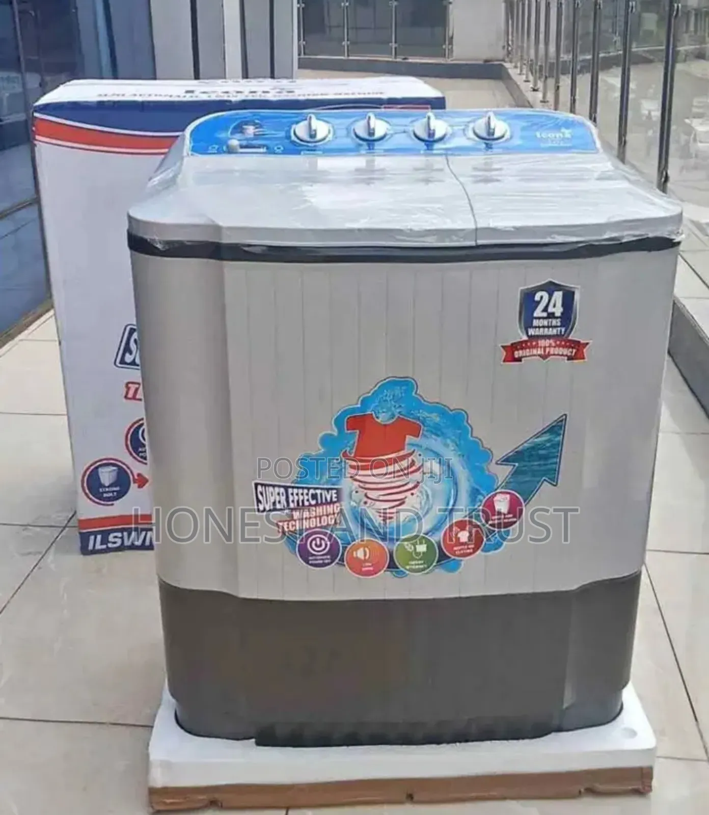 9kgs Icona Laundry Machine