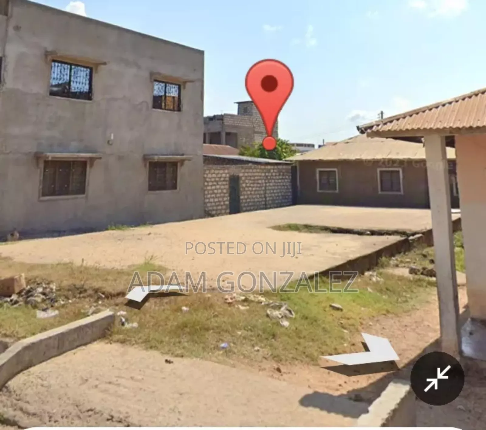 40x70 Plot With Foundation for Sale Behind Malindi Fire
