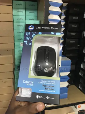 Hp Ergonomic 2.4g Wireless Mouse - Comfort Grip For Right-handed Use