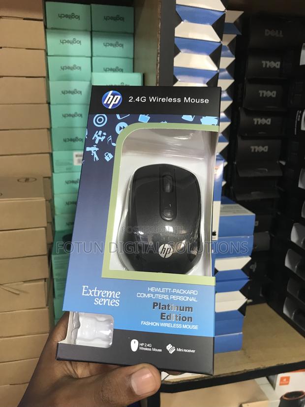 Hp Ergonomic 2.4g Wireless Mouse - Comfort Grip For Right-handed Use
