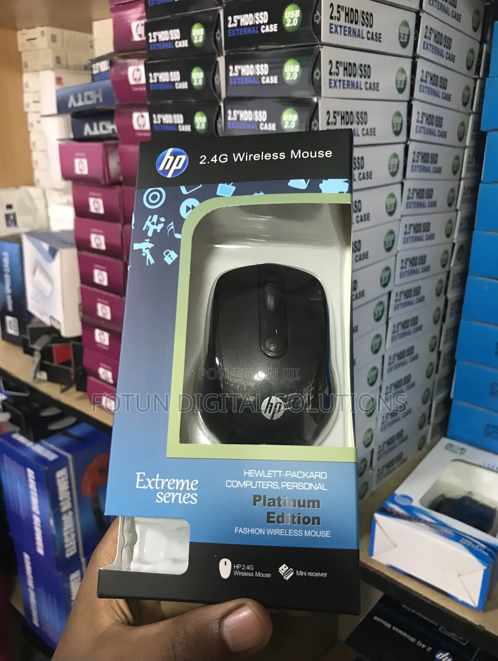 Hp Silent 2.4g Wireless Mouse - Quiet Click For Office Library