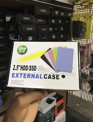 Portable 2.5" Hdd Enclosure Usb 2.0 - Lightweight Compact For Travel