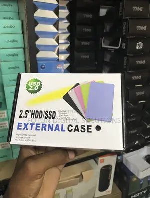 2.5" Sata To Usb 2.0 Enclosure Kit - Includes Case Cable,