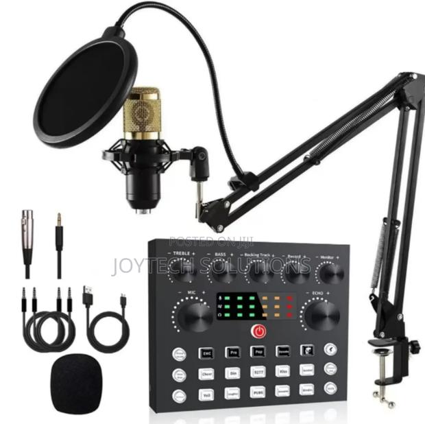 Generic Podcast Set Bm800 With V8 Sound Card