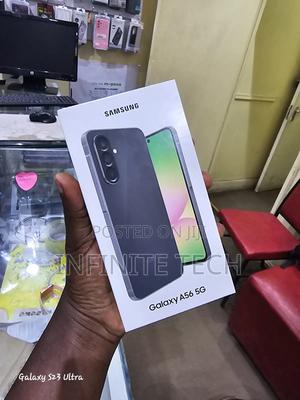 New Samsung Galaxy A56 128 GB Black - main view