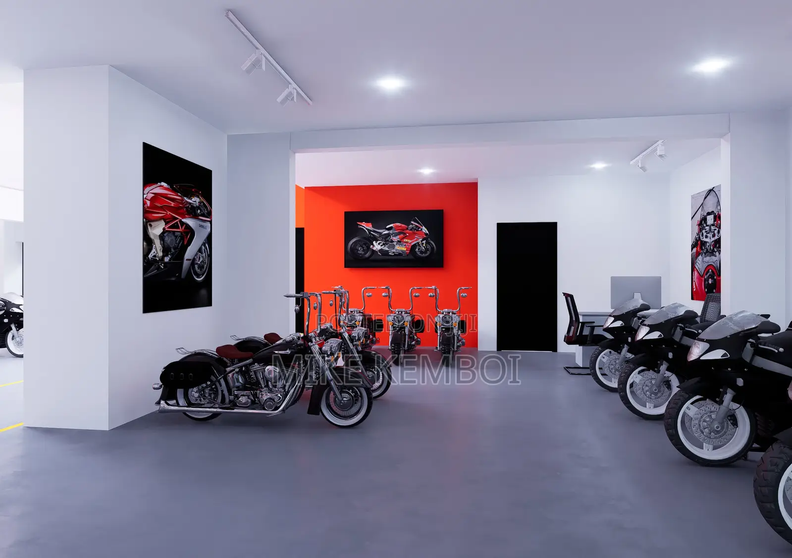 Workshop Space Plan and Renders