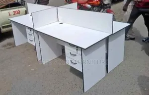 Working Station Four Way Office Desk Available
