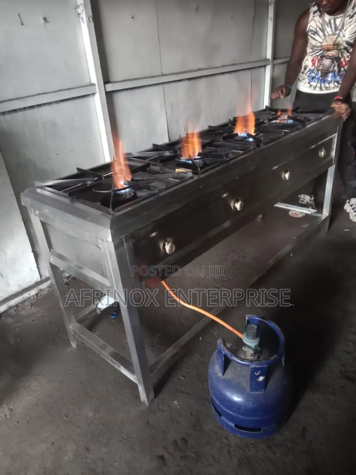 Fast Cooking Stainless Steel Jiko, Commercial Kitchen Jikos