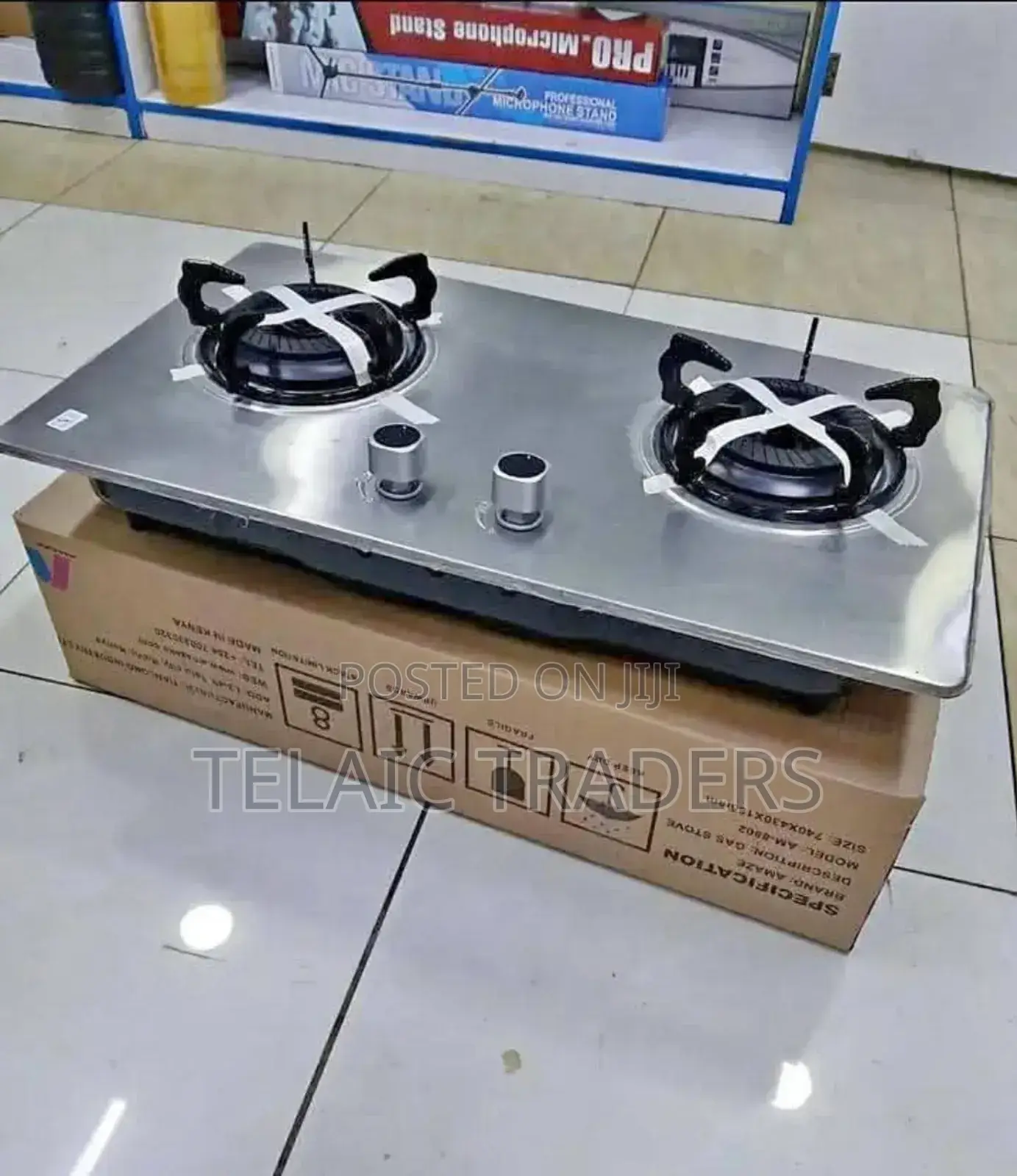 Amaze in Built Two Burner Table Top Cooker