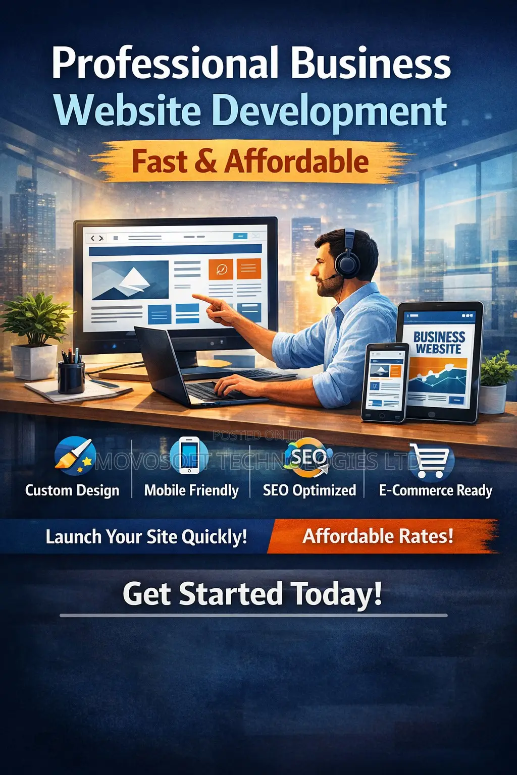 Professional Business Website Development – Fast Affordable