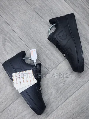 Black Original Nike Air Force 1 Sneakers