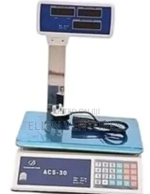30 KGS Banana Scale Machine for Sale