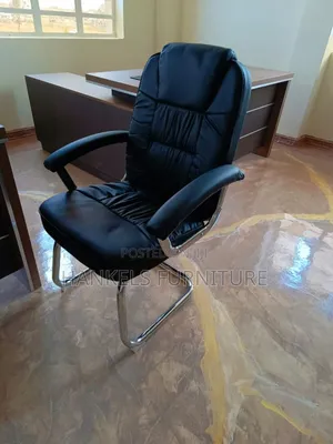 Luxury Executive Leather Visitor Cantilever Chair