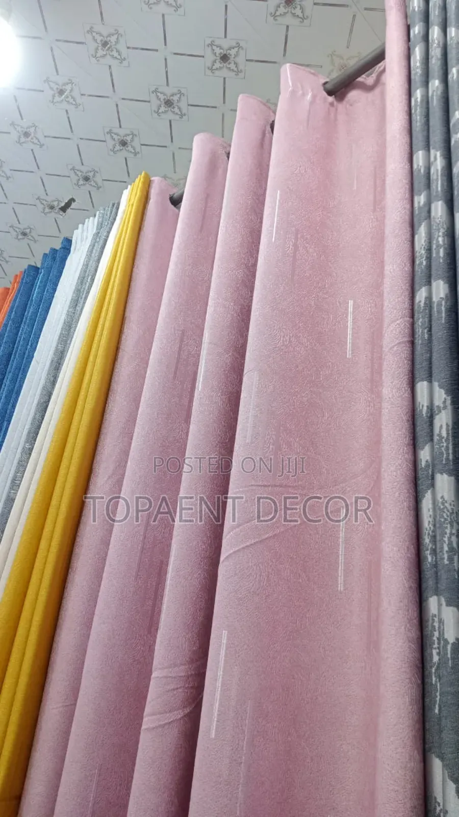 Pink Baby Girl Room Window Quality Curtains