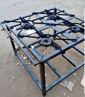 Mild Steel 4 Burner Gas Cooker