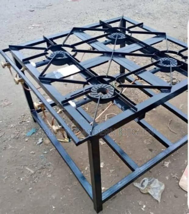 Mild Steel 4 Burner Gas Cooker