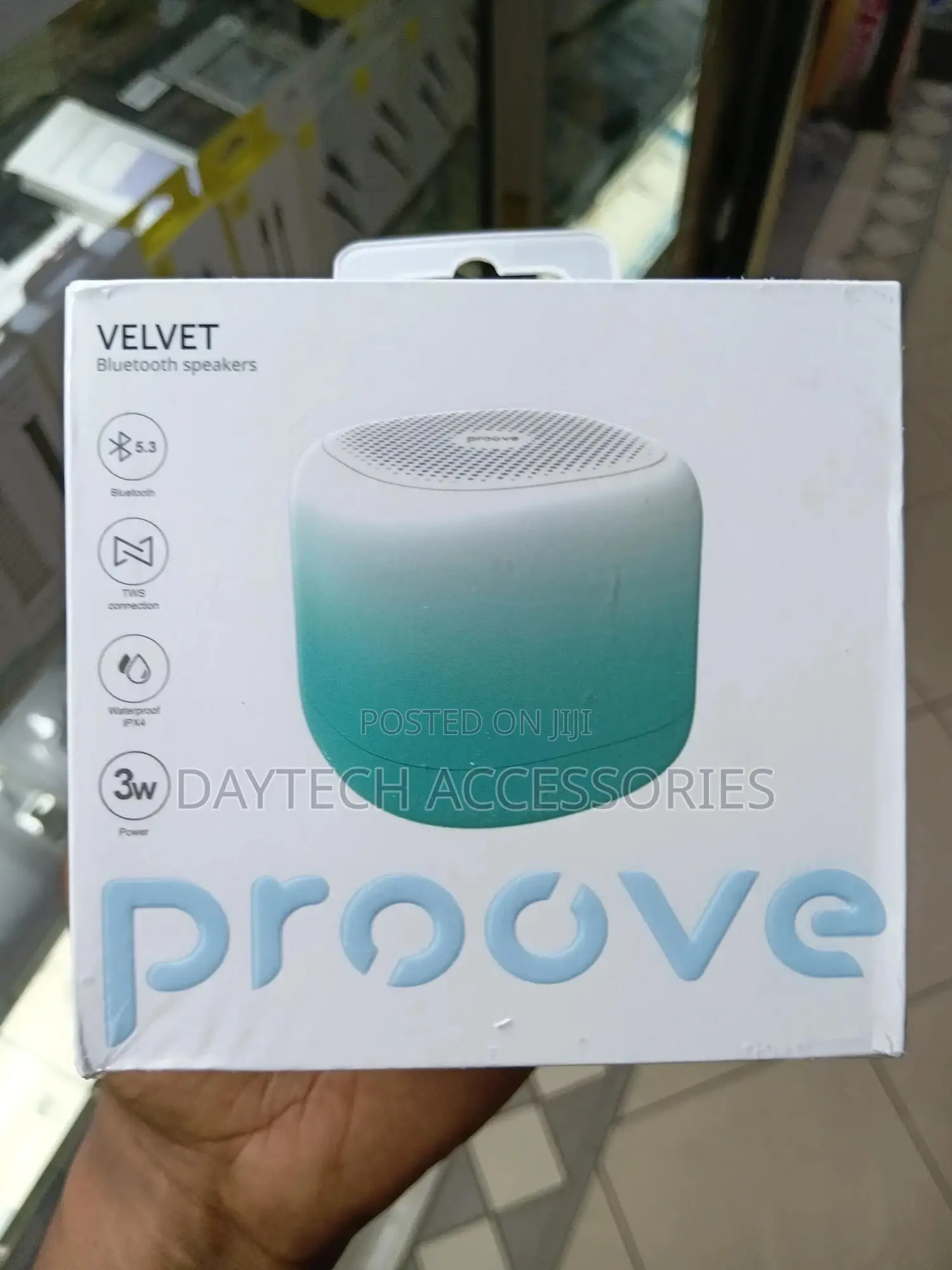 Proove Velvet 3w Portable Bluetooth Speaker.