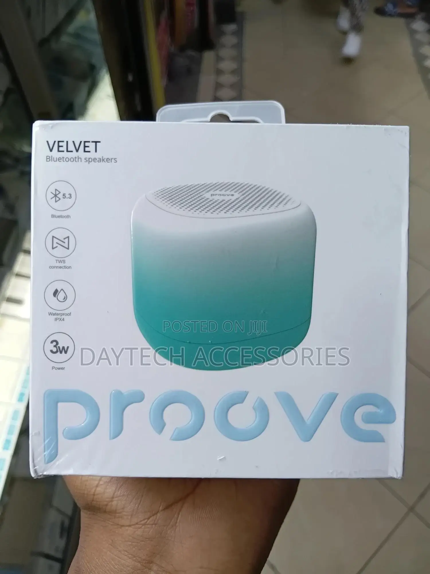 Proove Velvet 3w Portable Bluetooth Speaker.