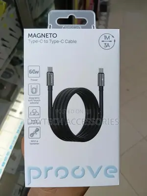 This Is a Proove Magneto Type-C to Type-C Cable.
