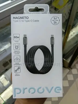 This Is a Proove Magneto Type-C to Type-C Cable.