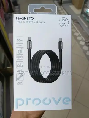 Proove Magneto Type-C to Type-C Cable - Black